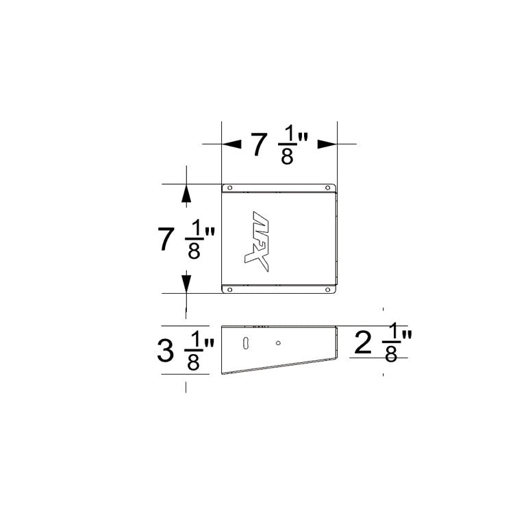 Overhead CB Radiofrequency Mount