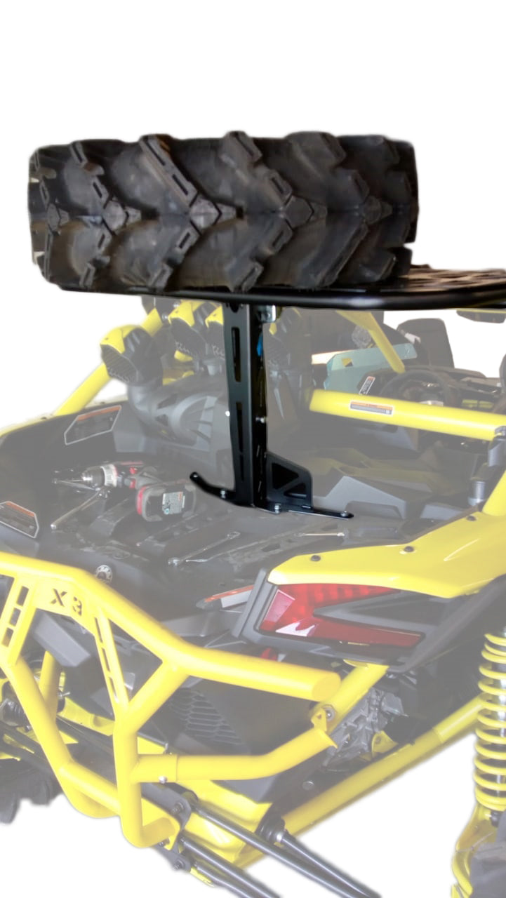 Pneumatic Rack w/Spare Tire Carrier CanAm  X3 / X3 MAX