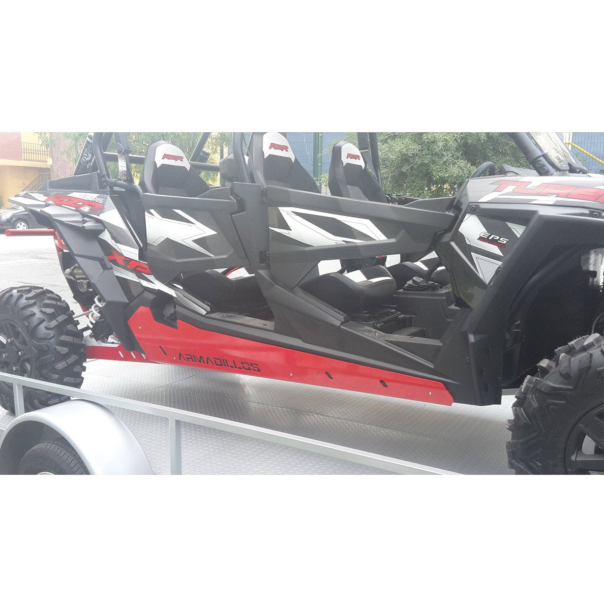 Customized Rock Sliders Polaris RZR XP 900 4 Seater 2015-2018