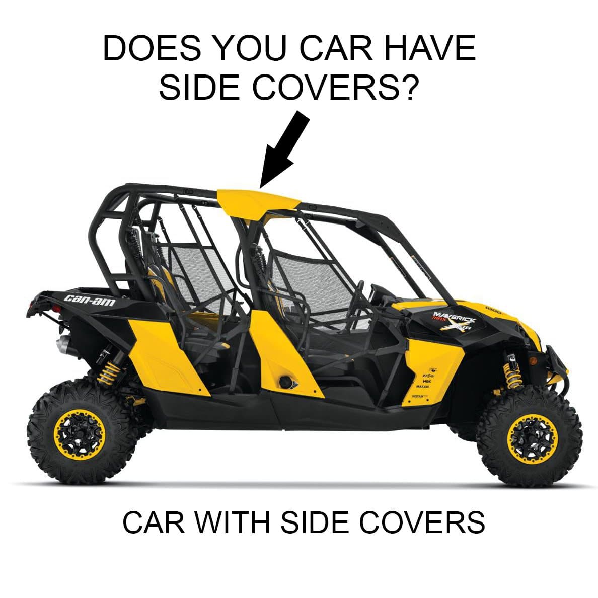 Roof CanAm Maverick / Commander 4 Seater