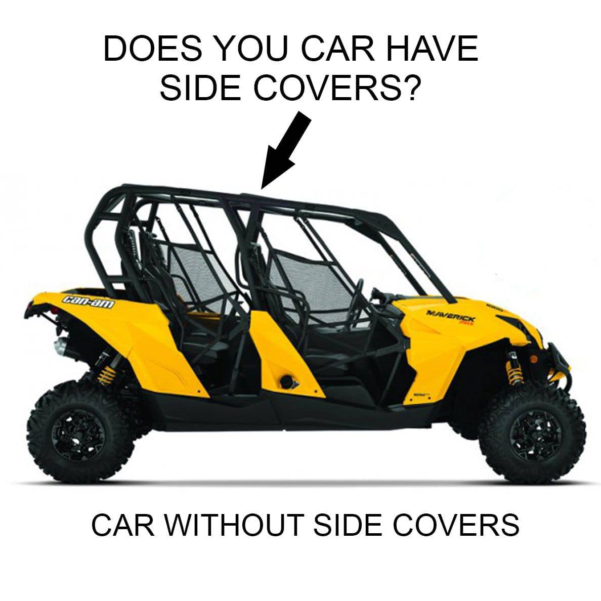 Roof CanAm Maverick / Commander 4 Seater