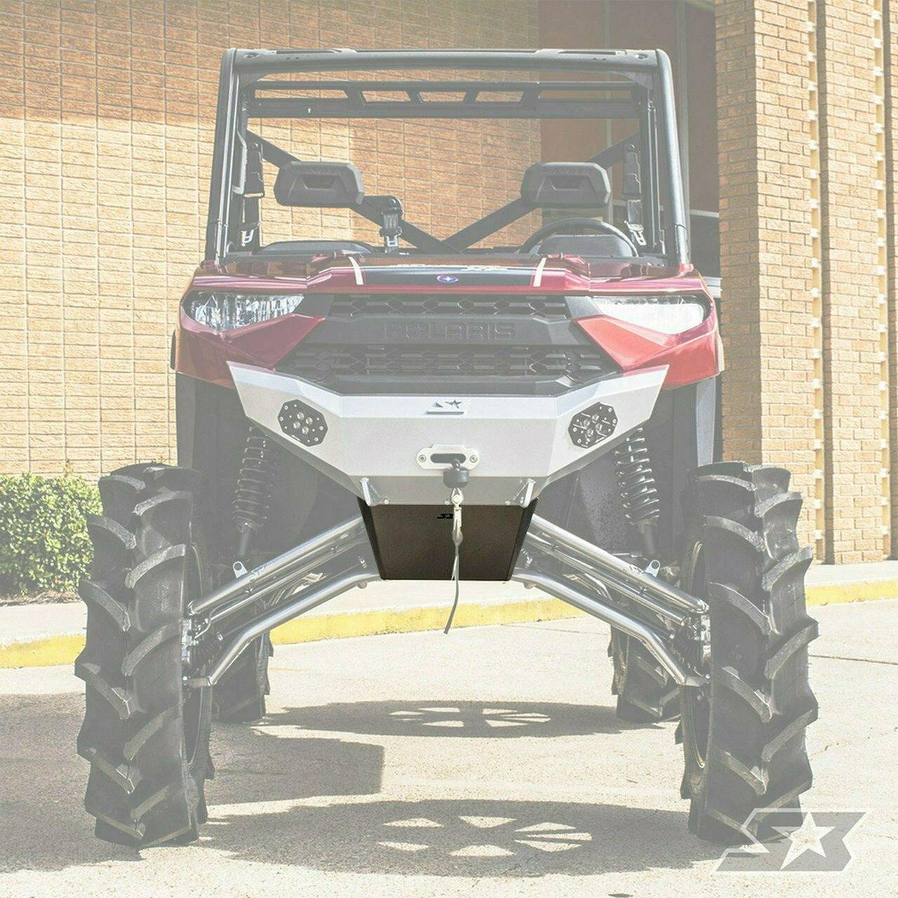 Polaris Ranger Front Winch Bumper Skid Plate