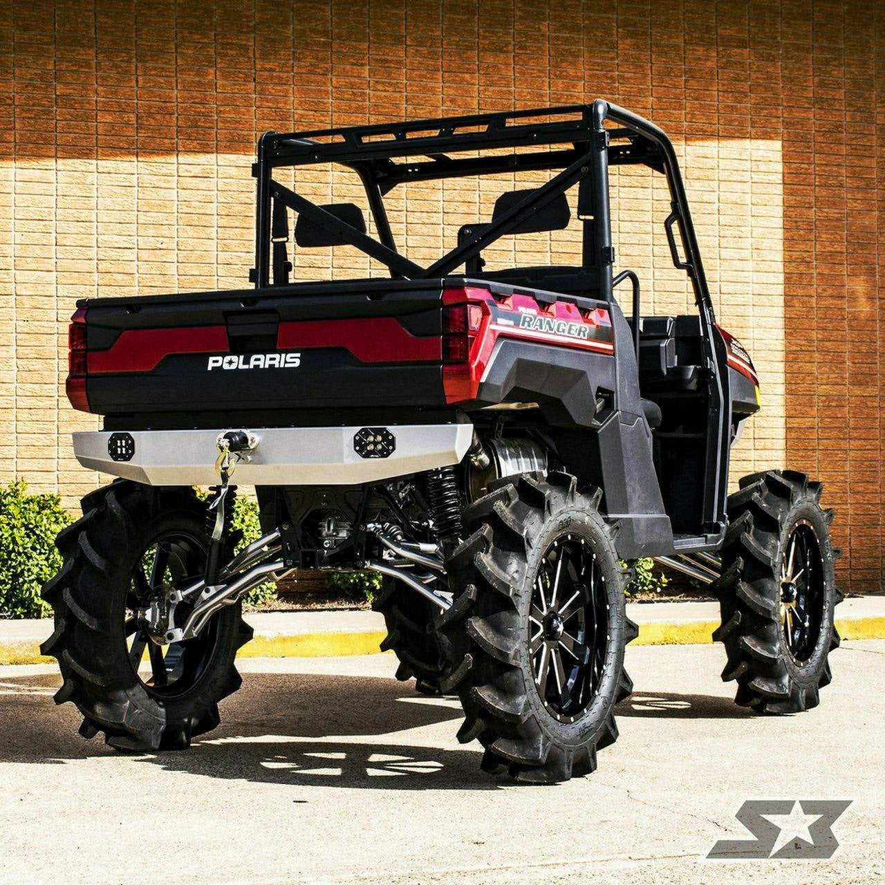 Polaris Ranger Rear Winch Bumper