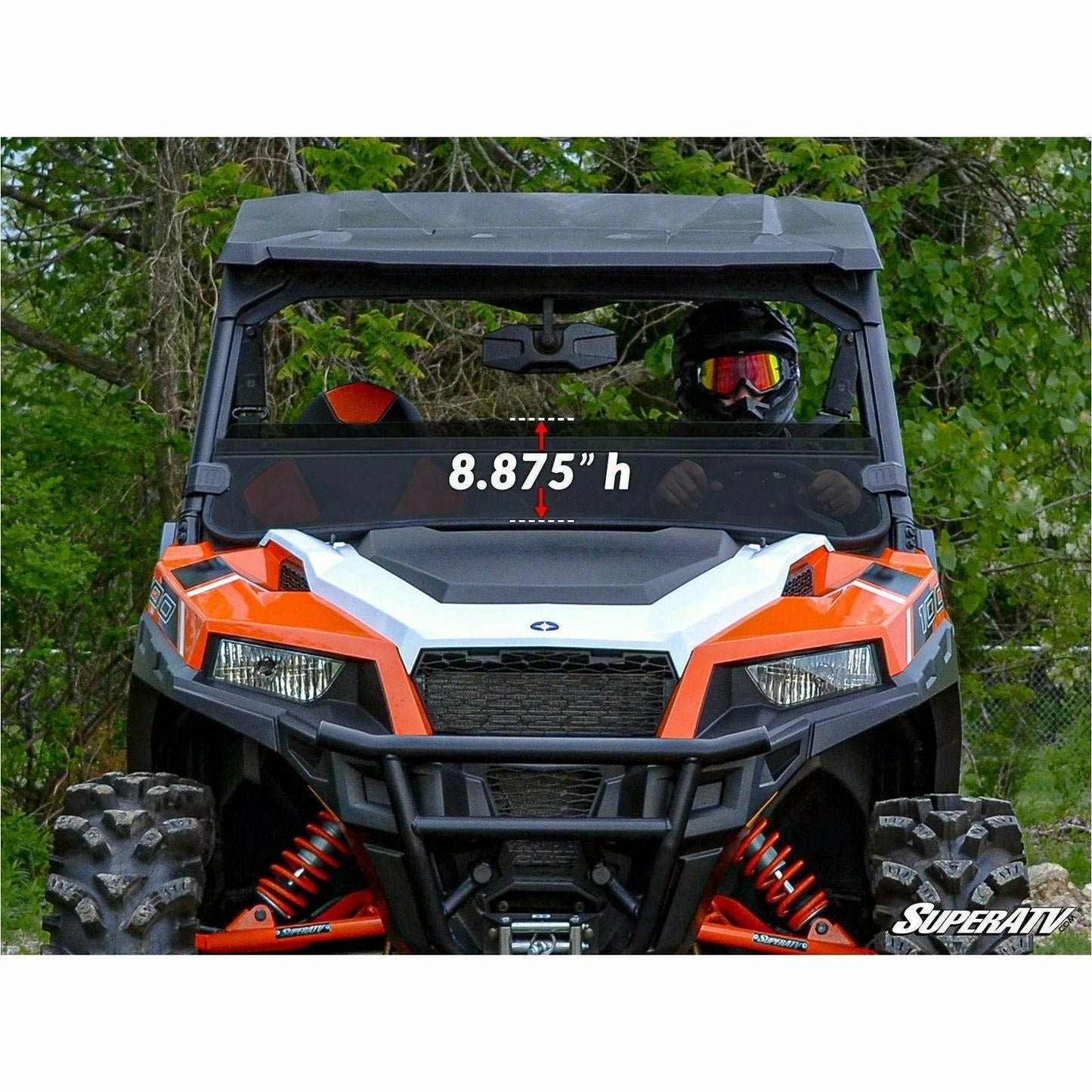 Polaris General 1000 Half Windshield