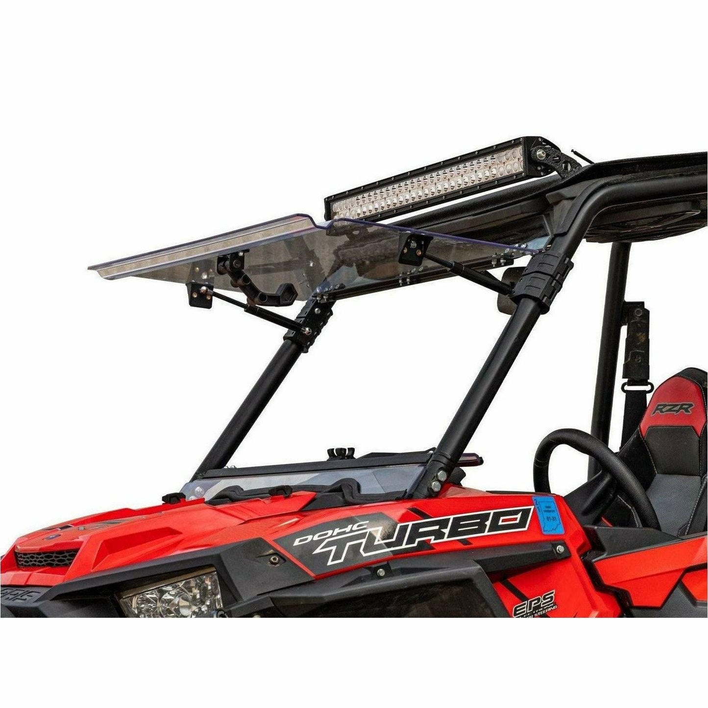 Polaris RZR 900 Scratch Resistant Flip Windshield