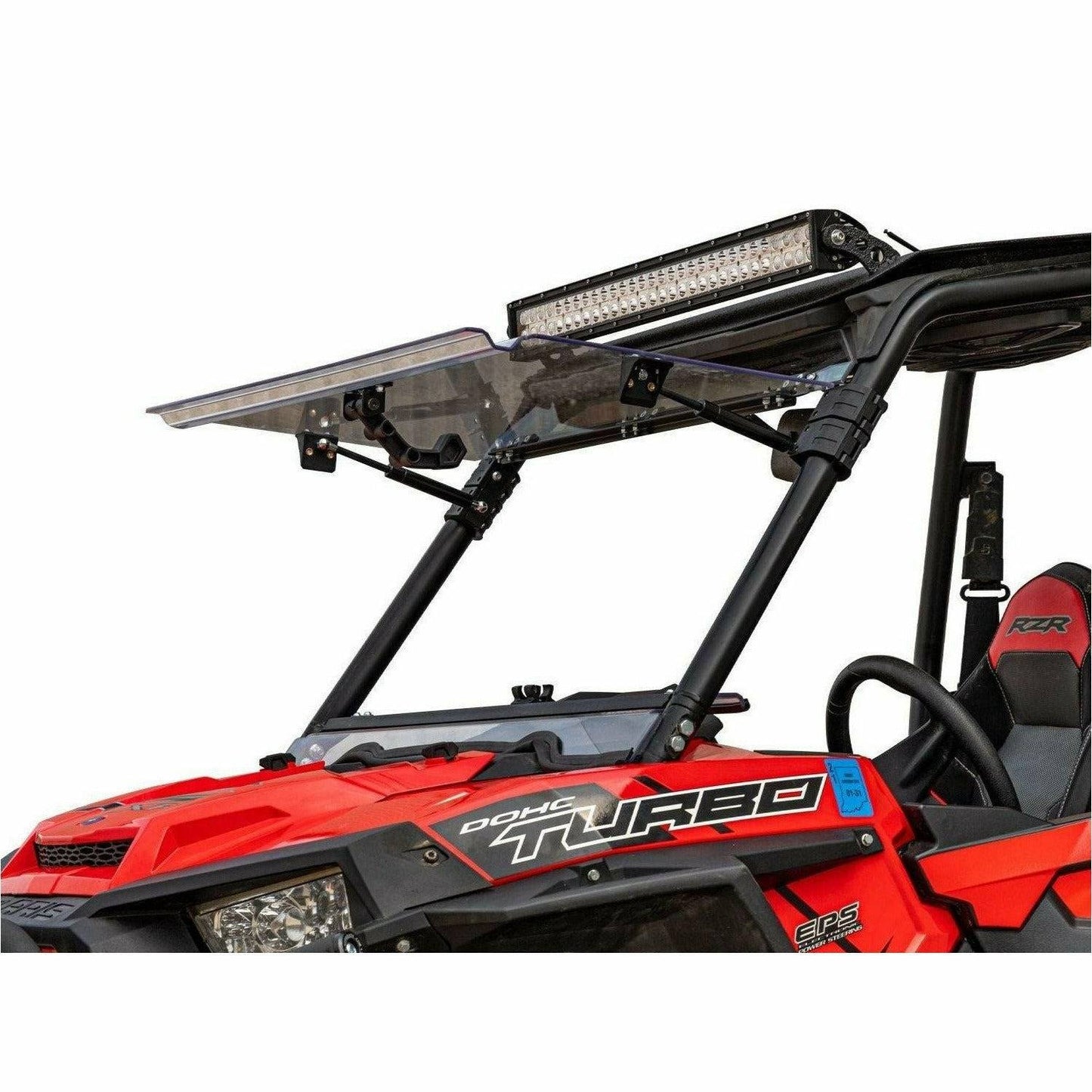 Polaris RZR S 1000 Scratch Resistant Flip Windshield