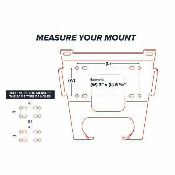 Polaris RZR S 1000 Winch Mounting Plate