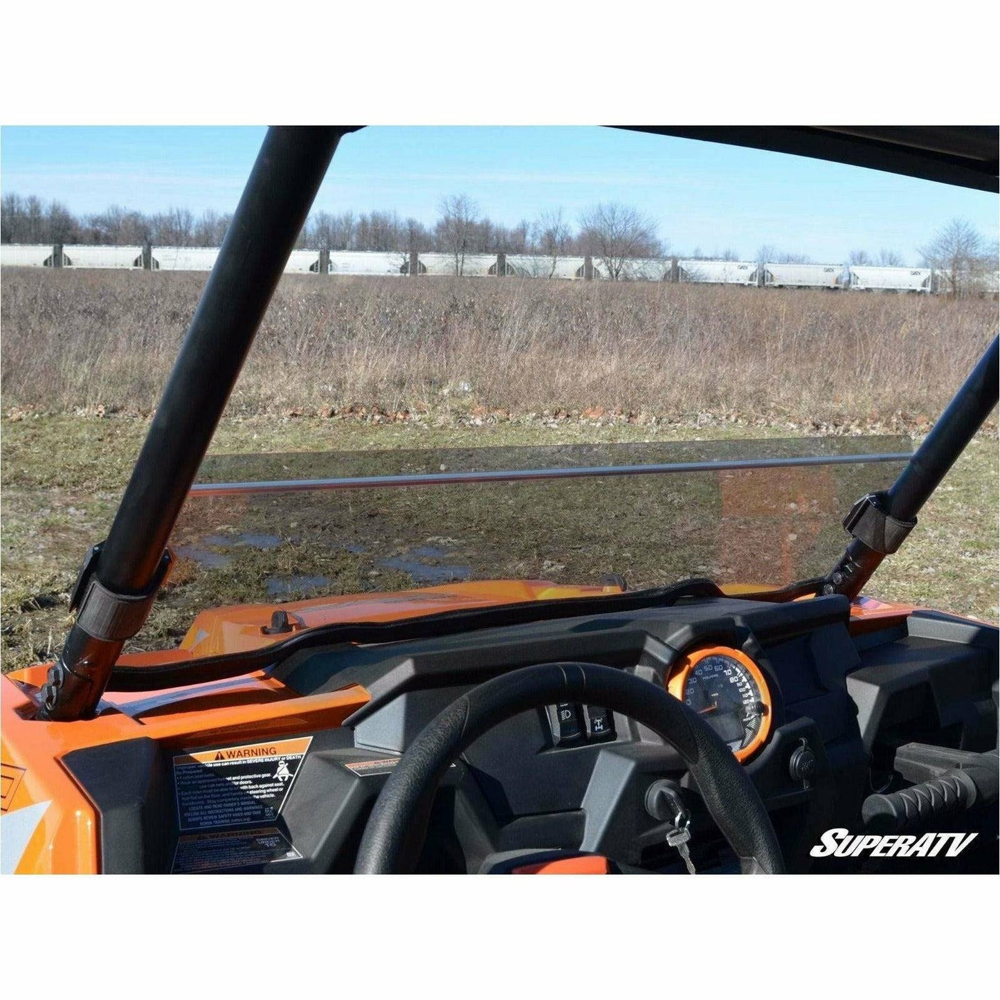 Polaris RZR XP Turbo Half Windshield