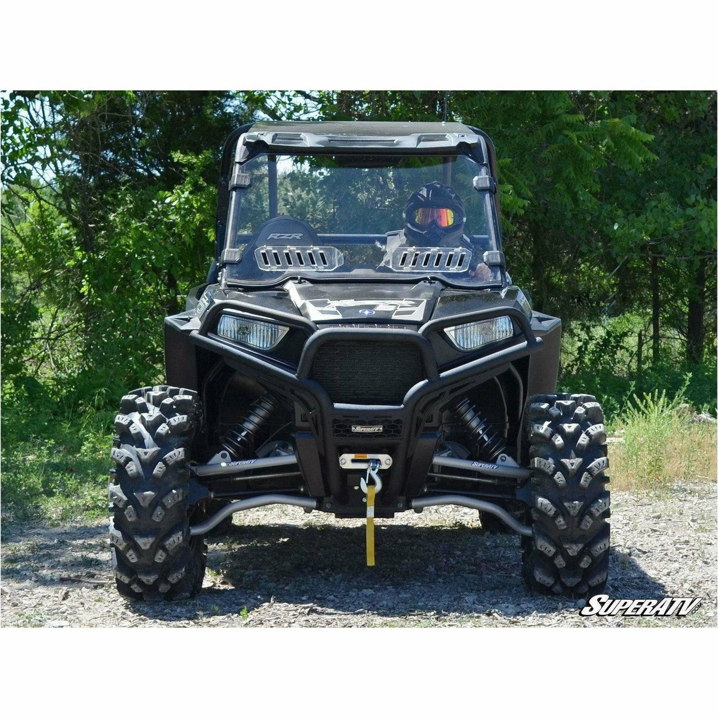 Polaris RZR XP Turbo Scratch Resistant Vented Windshield