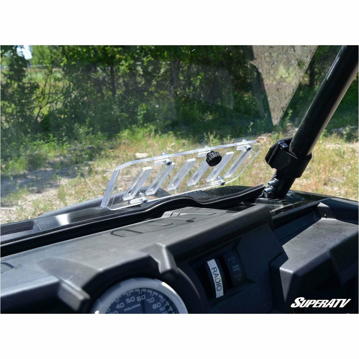 Polaris RZR XP Turbo Scratch Resistant Vented Windshield